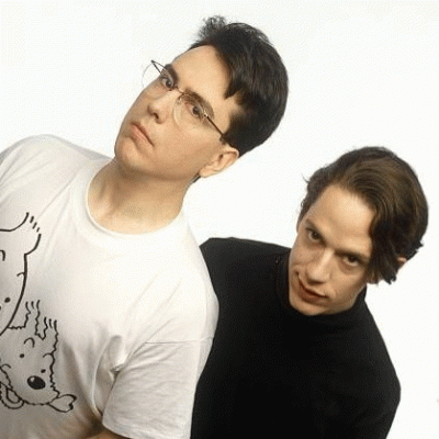 a gif cycling through various tvxq and shinee images